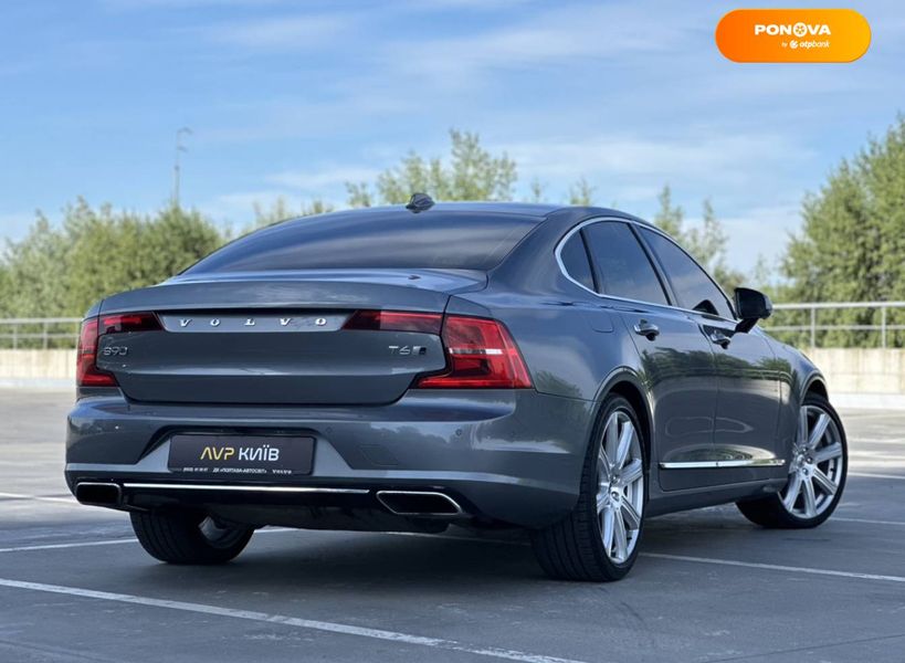 Volvo S90, 2016, Бензин, 2 л., 84 тыс. км, Седан, Серый, Киев 51198 фото