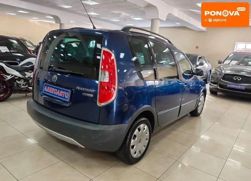 Skoda Roomster, 2009 р., Газ пропан-бутан / Бензин, 198 тис. км, Мінівен, Синій, Кропивницький (Кіровоград) AT-10429200 фото