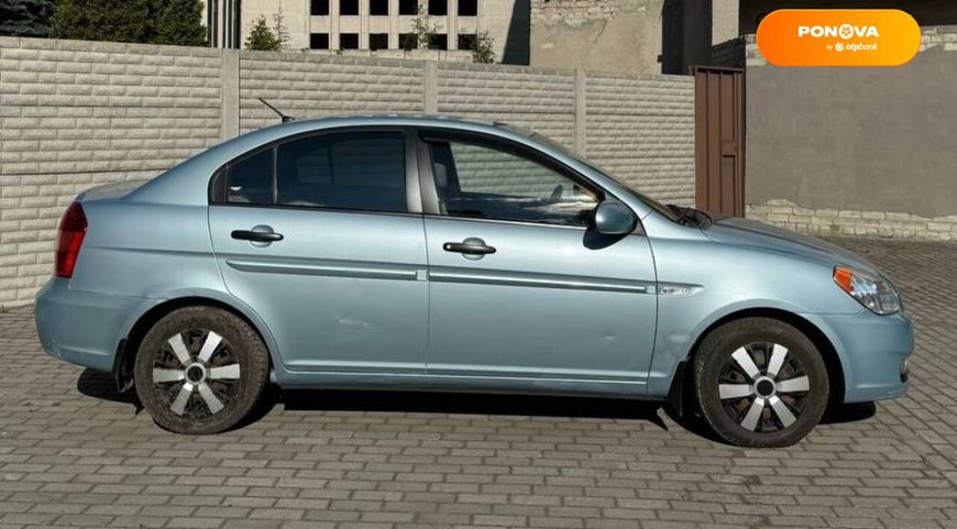 Hyundai Accent, 2009, Газ пропан-бутан / Бензин, 170 тыс. км, Седан, Серый, Харьков Cars-Pr-66378 фото