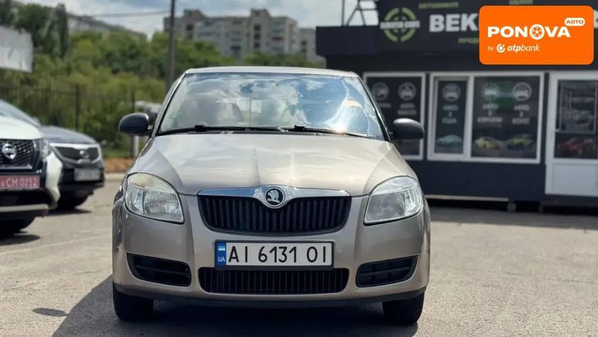 Skoda Fabia, 2009 р., Газ пропан-бутан / Бензин, 192 тис. км, Хетчбек, Бежевий, Полтава AT-10417346 фото
