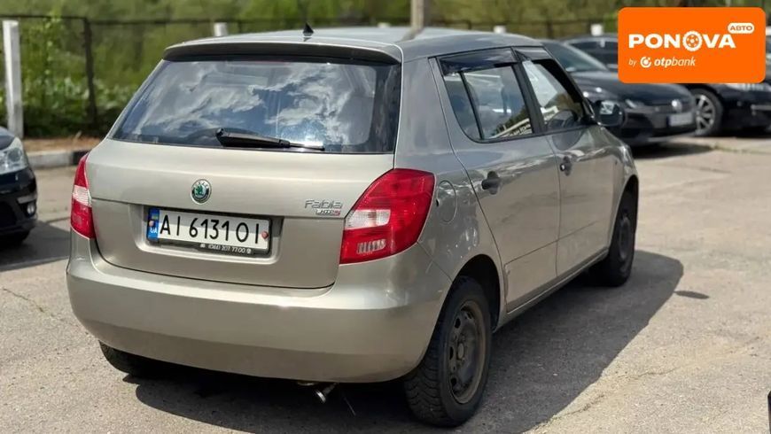 Skoda Fabia, 2009 р., Газ пропан-бутан / Бензин, 192 тис. км, Хетчбек, Бежевий, Полтава AT-10417346 фото