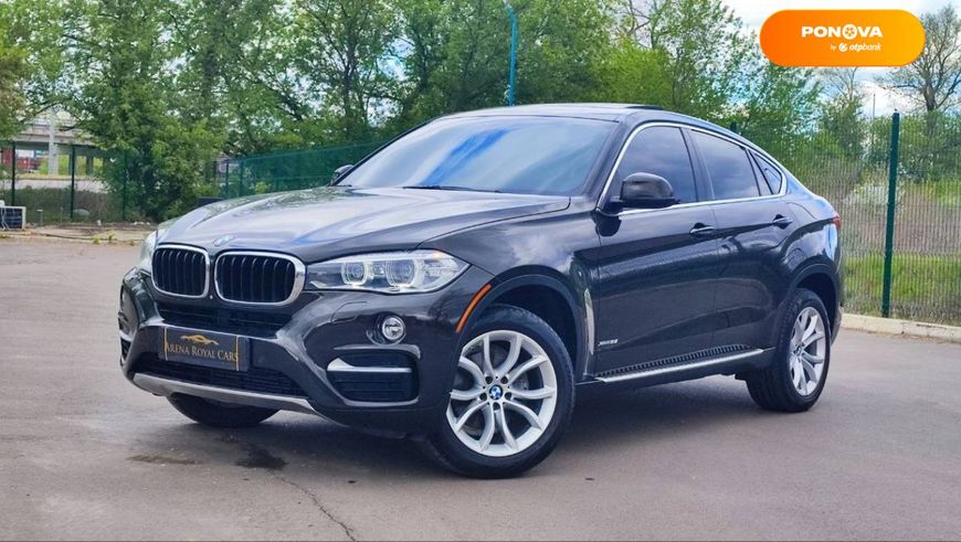 BMW X6, 2015, Бензин, 2.98 л., 142 тыс. км, Внедорожник / Кроссовер, Коричневый, Киев 43286 фото