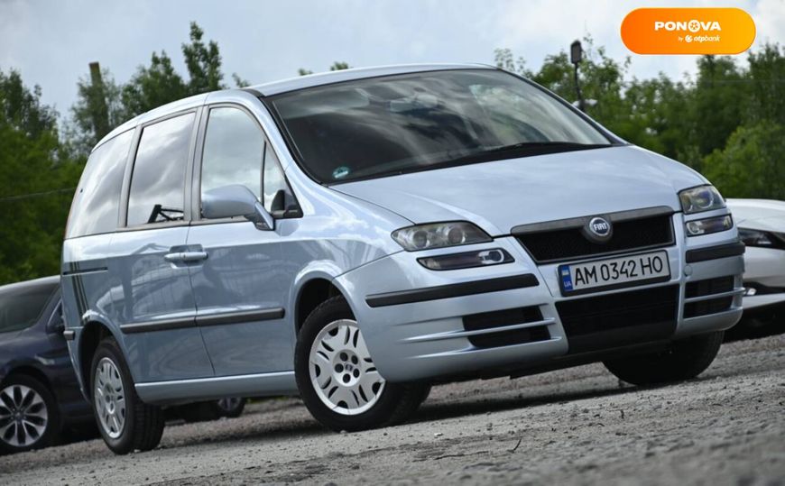 Fiat Ulysse, 2004, Дизель, 2.18 л., 314 тис. км, Мінівен, Синій, Бердичів 110306 фото