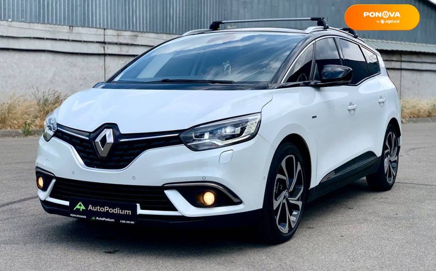 Renault Scenic, 2017, Дизель, 1.6 л., 210 тис. км, Мінівен, Білий, Київ 107371 фото