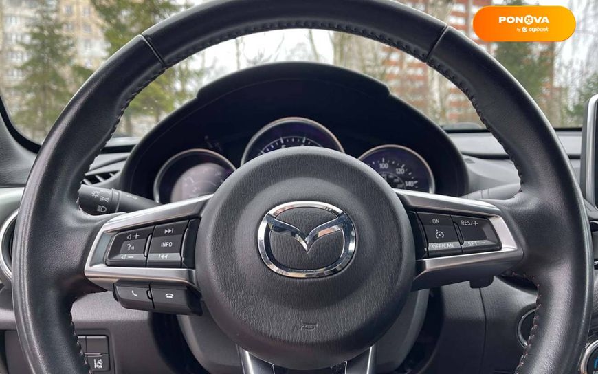 Mazda MX-5, 2016, Бензин, 2 л., 97 тыс. км, Родстер, Белый, Львов 10353 фото