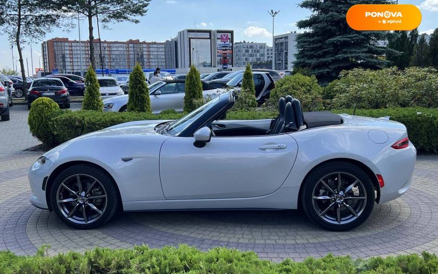 Mazda MX-5, 2016, Бензин, 2 л., 97 тыс. км, Родстер, Белый, Львов 10353 фото