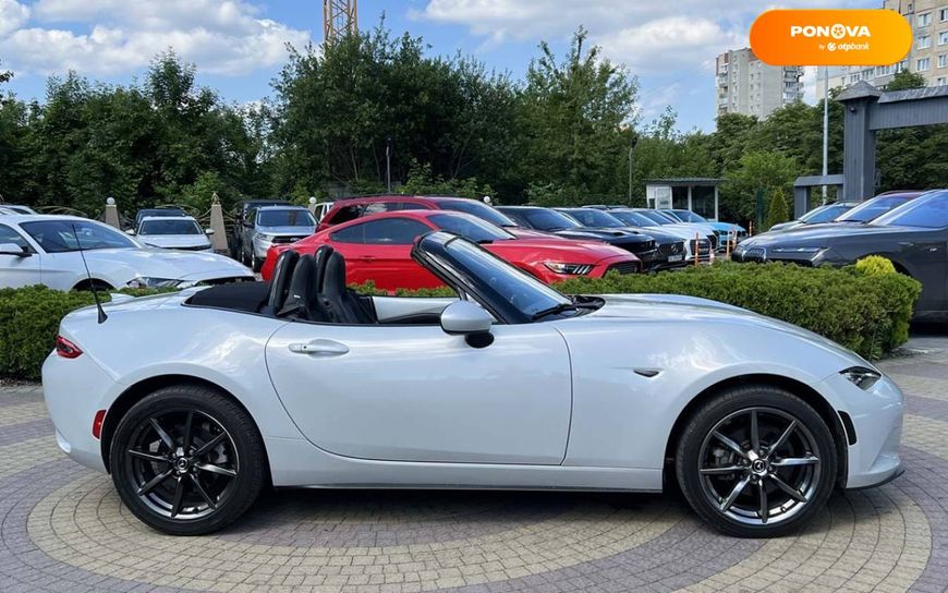 Mazda MX-5, 2016, Бензин, 2 л., 97 тыс. км, Родстер, Белый, Львов 10353 фото