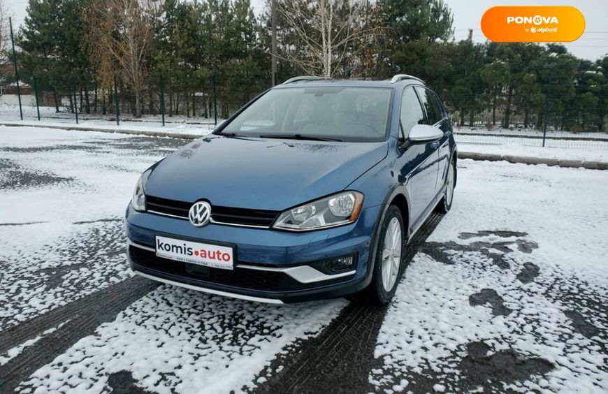 Volkswagen Golf Alltrack, 2017, Бензин, 1.8 л., 145 тис. км, Універсал, Синій, Хмельницький 10391 фото