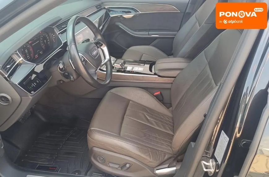 Audi A8, 2020 г., Гибрид (HEV), 82 тыс. км, Седан, Чорный, Чубинське AT-10421556 фото