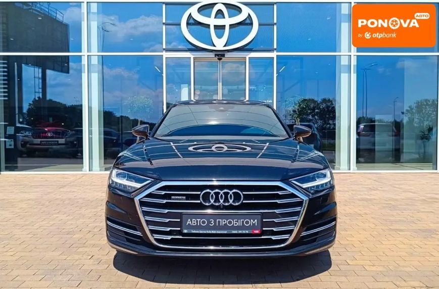 Audi A8, 2020 г., Гибрид (HEV), 82 тыс. км, Седан, Чорный, Чубинське AT-10421556 фото