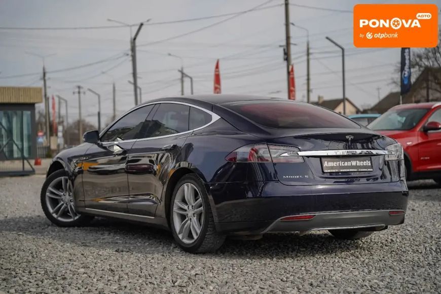 Tesla Model S, 2013 г., Електро, 100 тыс. км, Седан, Синий, Черновцы AT-10407368 фото