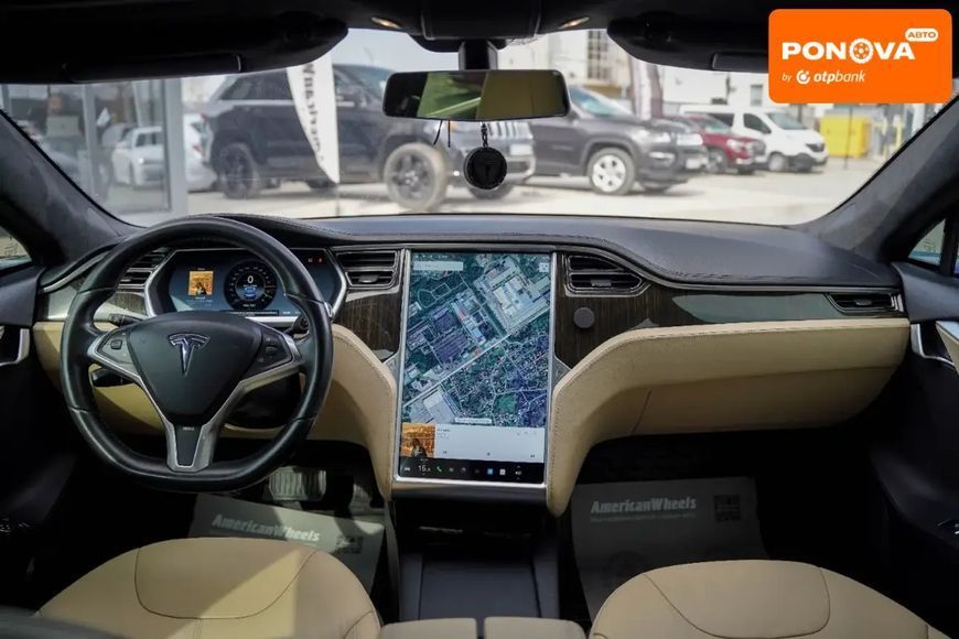 Tesla Model S, 2013 г., Електро, 100 тыс. км, Седан, Синий, Черновцы AT-10407368 фото