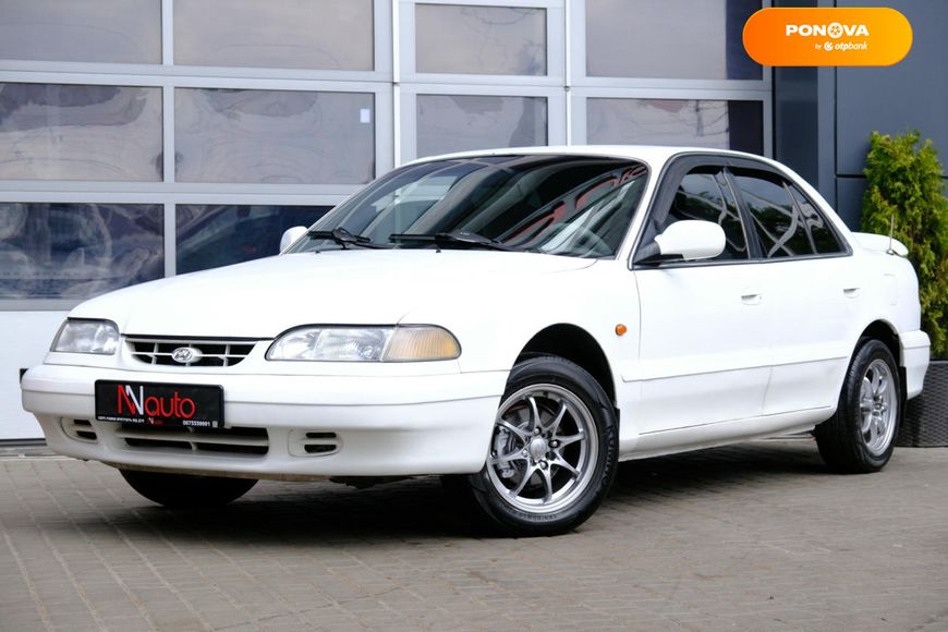 Hyundai Sonata, 1994, Бензин, 2 л., 141 тис. км, Седан, Білий, Одеса 107246 фото