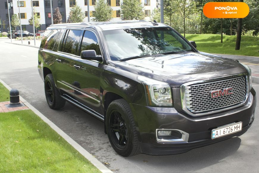 GMC Yukon, 2015, Бензин, 6.16 л., 213 тыс. км, Внедорожник / Кроссовер, Серый, Ірпінь Cars-Pr-173221 фото