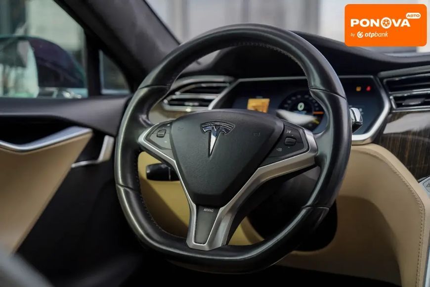 Tesla Model S, 2013 г., Електро, 100 тыс. км, Седан, Синий, Черновцы AT-10407368 фото