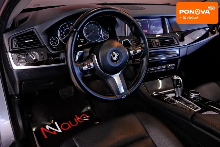 BMW 5 Series, 2014 р., Бензин, 239 тис. км, Седан, Сірий, Одеса AT-10418449 фото