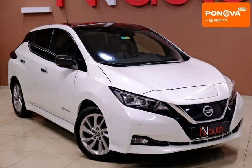 Nissan Leaf, 2017 р., Електро, 121 тис. км, Хетчбек, Білий, Одеса AT-10408663 фото