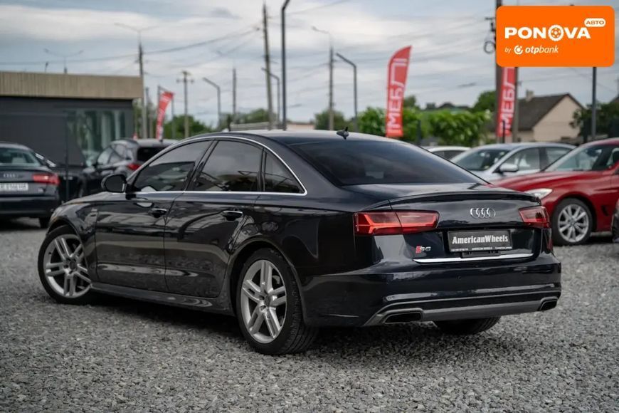 Audi A6, 2015 р., Бензин, 164 тис. км, Седан, Чорний, Чернівці AT-10402216 фото