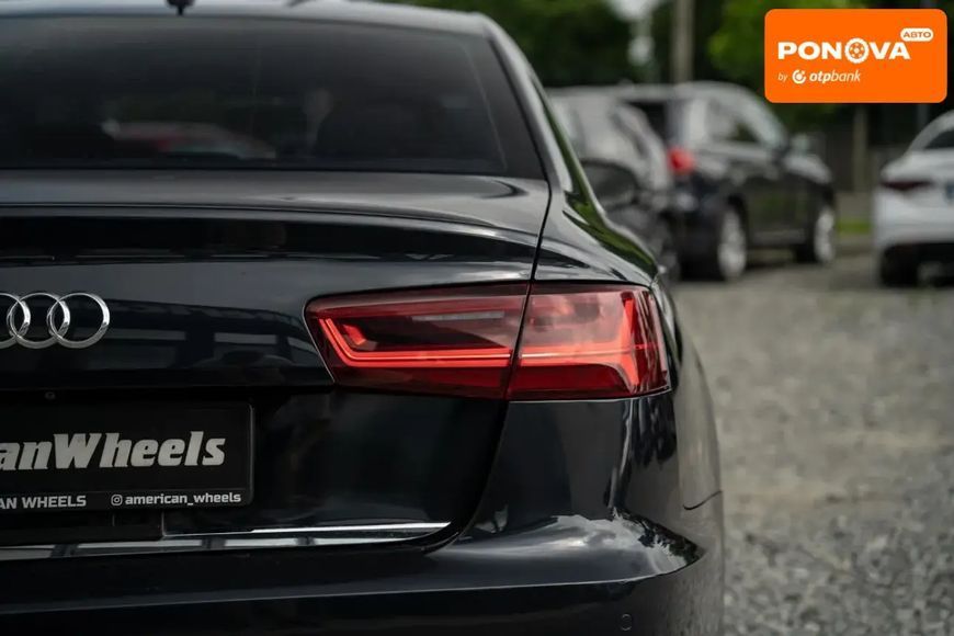 Audi A6, 2015 р., Бензин, 164 тис. км, Седан, Чорний, Чернівці AT-10402216 фото