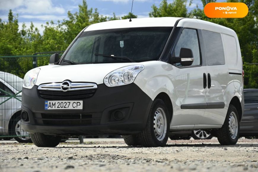 Opel Combo, 2014, Дизель, 1.25 л., 269 тис. км, Вантажний фургон, Білий, Бердичів 103198 фото