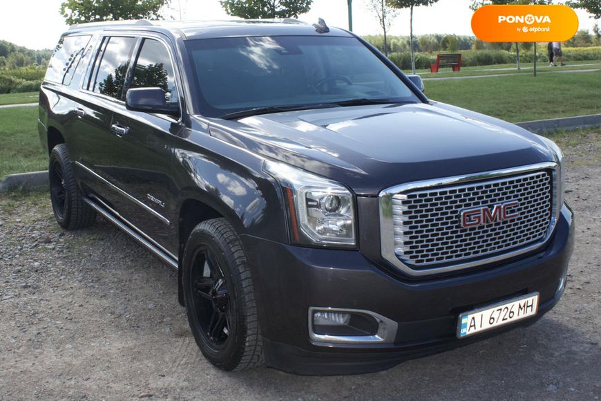 GMC Yukon, 2015, Бензин, 6.16 л., 213 тыс. км, Внедорожник / Кроссовер, Серый, Ірпінь Cars-Pr-173221 фото