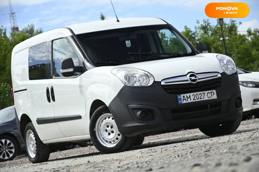 Opel Combo, 2014, Дизель, 1.25 л., 269 тис. км, Вантажний фургон, Білий, Бердичів 103198 фото