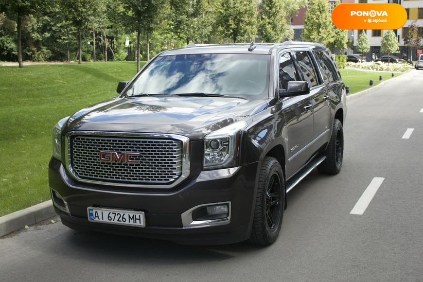 GMC Yukon, 2015, Бензин, 6.16 л., 213 тыс. км, Внедорожник / Кроссовер, Серый, Ірпінь Cars-Pr-173221 фото