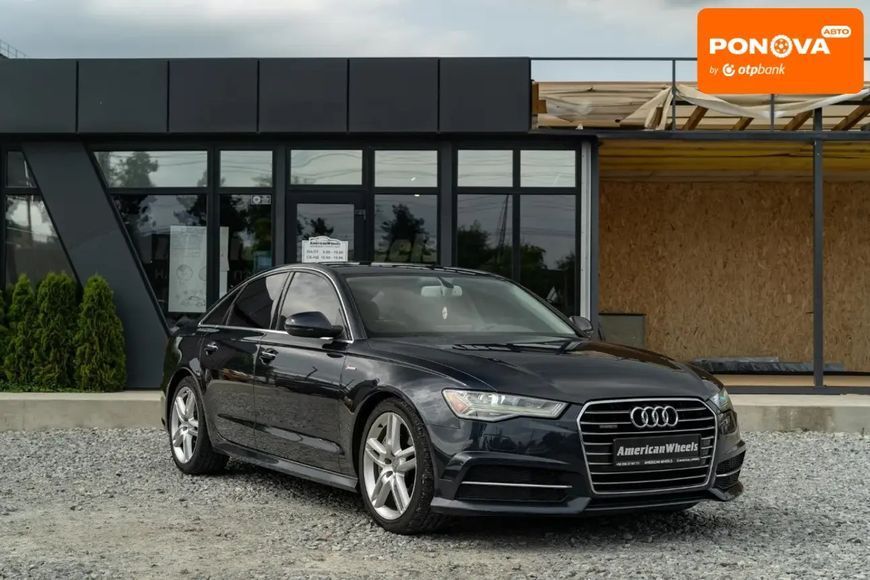 Audi A6, 2015 р., Бензин, 164 тис. км, Седан, Чорний, Чернівці AT-10402216 фото