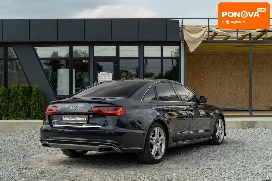 Audi A6, 2015 р., Бензин, 164 тис. км, Седан, Чорний, Чернівці AT-10402216 фото