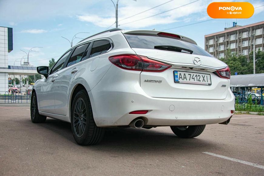 Mazda 6, 2018, Бензин, 2 л., 119 тис. км, Універсал, Білий, Київ 107800 фото