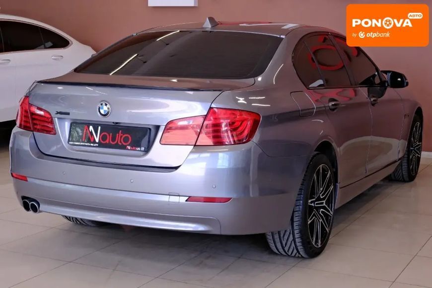 BMW 5 Series, 2014 р., Бензин, 239 тис. км, Седан, Сірий, Одеса AT-10418449 фото