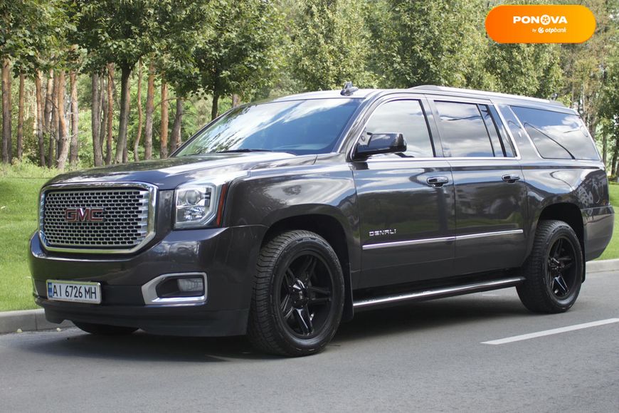 GMC Yukon, 2015, Бензин, 6.16 л., 213 тыс. км, Внедорожник / Кроссовер, Серый, Ірпінь Cars-Pr-173221 фото