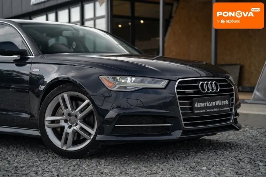 Audi A6, 2015 р., Бензин, 164 тис. км, Седан, Чорний, Чернівці AT-10402216 фото