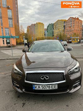 Infiniti Q50, 2017, Бензин, 3 л., 80 тис. км, Седан, Коричневий, Київ Cars-Pr-274906 фото