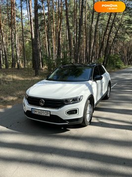 Volkswagen T-Roc, 2021, Бензин, 1.5 л., 45 тис. км, Позашляховик / Кросовер, Білий, Охтирка Cars-Pr-127593 фото