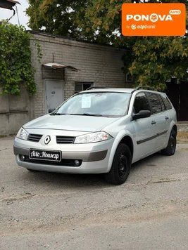 Renault Megane, 2003 р., Газ пропан-бутан / Бензин, 230 тис. км, Універсал, Сірий, Запоріжжя AT-10426614 фото