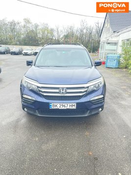 Honda Pilot, 2015, Бензин, 3.47 л., 196 тис. км, Позашляховик / Кросовер, Синій, Рівне Cars-Pr-265817 фото