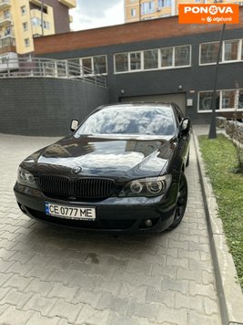 BMW 7 Series, 2008, Дизель, 2.99 л., 378 тис. км, Седан, Чорний, Чернівці Cars-Pr-269647 фото