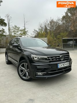 Volkswagen Tiguan Allspace, 2019, Бензин, 1.98 л., 30 тис. км, Позашляховик / Кросовер, Чорний, Київ Cars-Pr-266906 фото