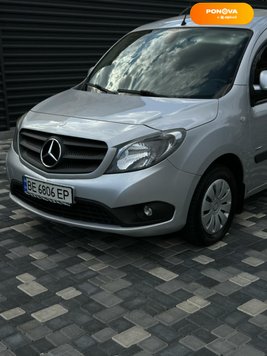 Mercedes-Benz Citan, 2016, Дизель, 1.46 л., 240 тис. км, Мінівен, Сірий, Миколаїв Cars-Pr-237322 фото