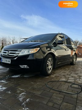 Honda Odyssey, 2011, Бензин, 3.47 л., 150 тис. км, Мінівен, Чорний, Мукачево Cars-Pr-178286 фото