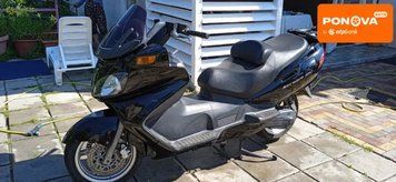 Suzuki SkyWave 650, 2005 р., Бензин, 46 тис. км, Максі-скутер, Чорний, Одеса AT-10410523 фото