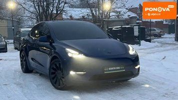 Tesla Model Y, 2023 г., Електро, 43 тыс. км, Внедорожник / Кроссовер, Синий, Полтава AT-10411630 фото
