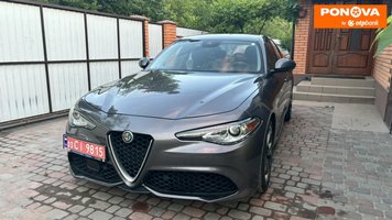 Alfa Romeo Giulia, 2016, Бензин, 2 л., 144 тис. км, Седан, Сірий, Вінниця Cars-Pr-266676 фото