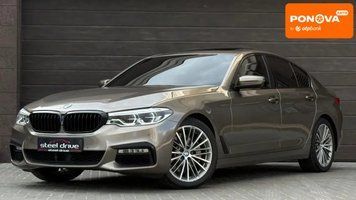 BMW 5 Series, 2017 р., Бензин, 136 тис. км, Седан, Бежевий, Миколаїв AT-10412116 фото