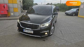 Kia Carnival, 2014, Дизель, 2.2 л., 227 тис. км, Мінівен, Чорний, Житомир Cars-Pr-170192 фото