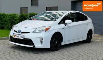 Toyota Prius, 2015 г., Гибрид (HEV), 250 тыс. км, Лифтбек, Белый, Львов AT-10425580 фото