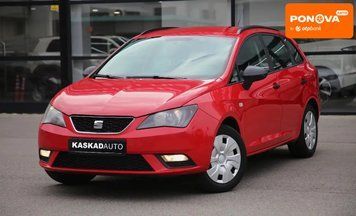 SEAT Ibiza, 2014 г., Газ пропан-бутан / Бензин, 225 тыс. км, Универсал, Красный, Харьков AT-10417526 фото
