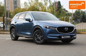Mazda CX-5, 2017 р., Бензин, 105 тис. км, Позашляховик / Кросовер, Синій, Київ AT-10429100 фото