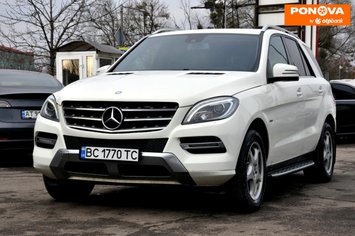 Mercedes-Benz M-Class, 2012, Дизель, 2.99 л., 180 тис. км, Позашляховик / Кросовер, Білий, Львів 279979 фото